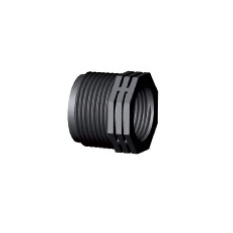 PORCA DE REDUÇÃO DE POLIPROPILENO (PP) MACHO FÊMEA 3"-2½"