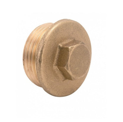 PLUGUE DE LATÃO ROSCA MACHO 1/8" TH290
