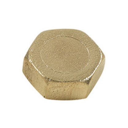 PLUGUE DE LATÃO ROSCA FÊMEA 3/8" TH300 