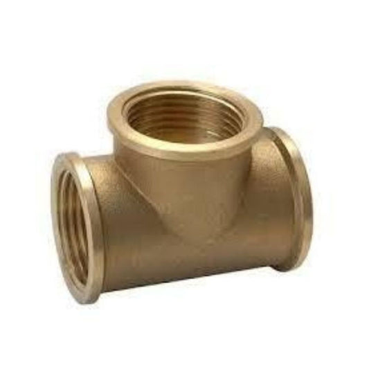 TÊ DE LATÃO HHH- 1/2" TH130