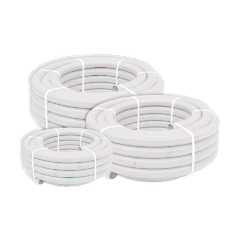 ML. TUBO FLEXÍVEL DE PVC BRANCO DIAM. 20X16