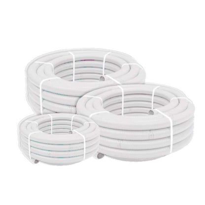 ML. TUBO FLEXÍVEL DE PVC BRANCO DIAM. 20X16