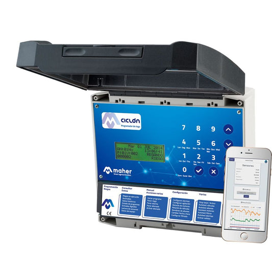 PROGRAMADOR CYCLONE 408 220V.SAÍDA.24V