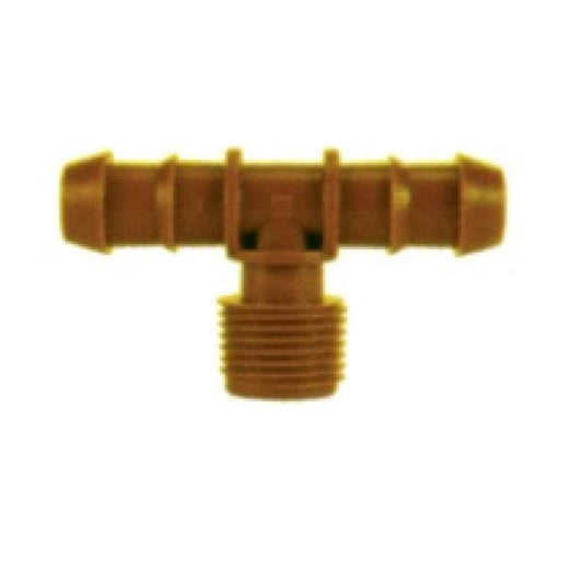 ROSCA MACHO 16X1/2" POLIACETAL MARROM (B50