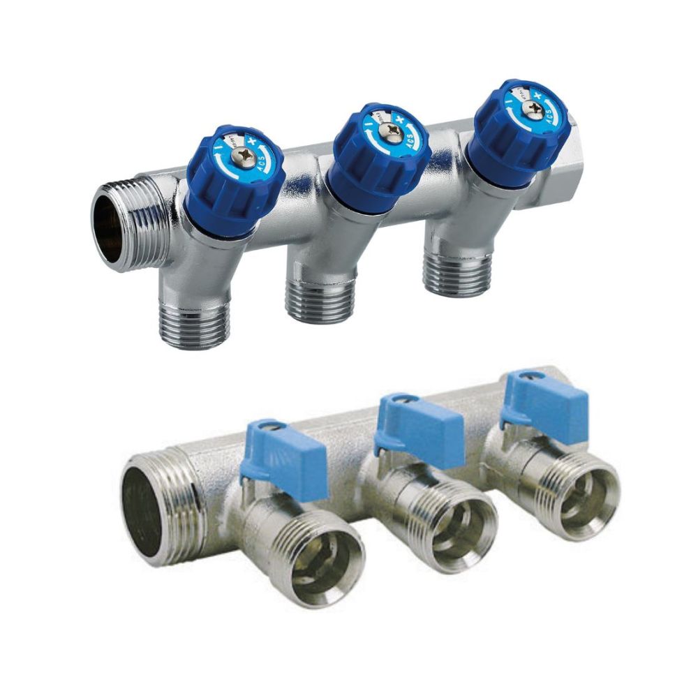 COLETOR DE DISTRIBUIÇÃO 202 CM AZUL