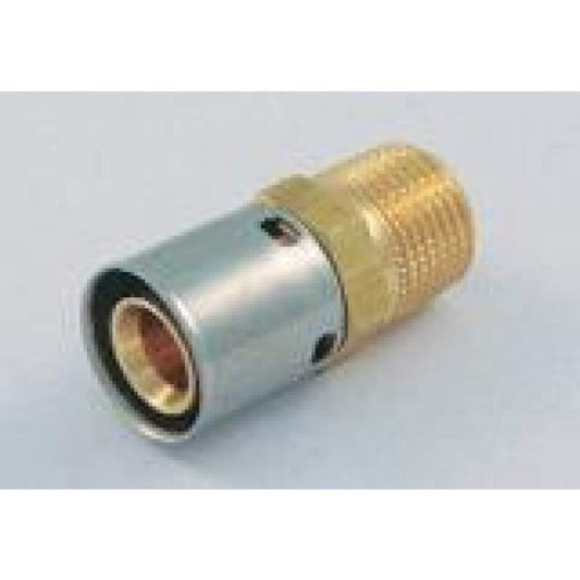 PE-X ROSCA MACHO LINK D.20*1/2