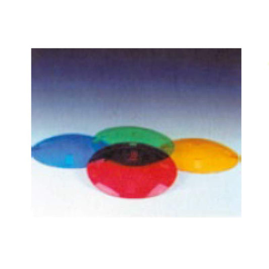 LENTE DE PROJETOR AMARELA 08559