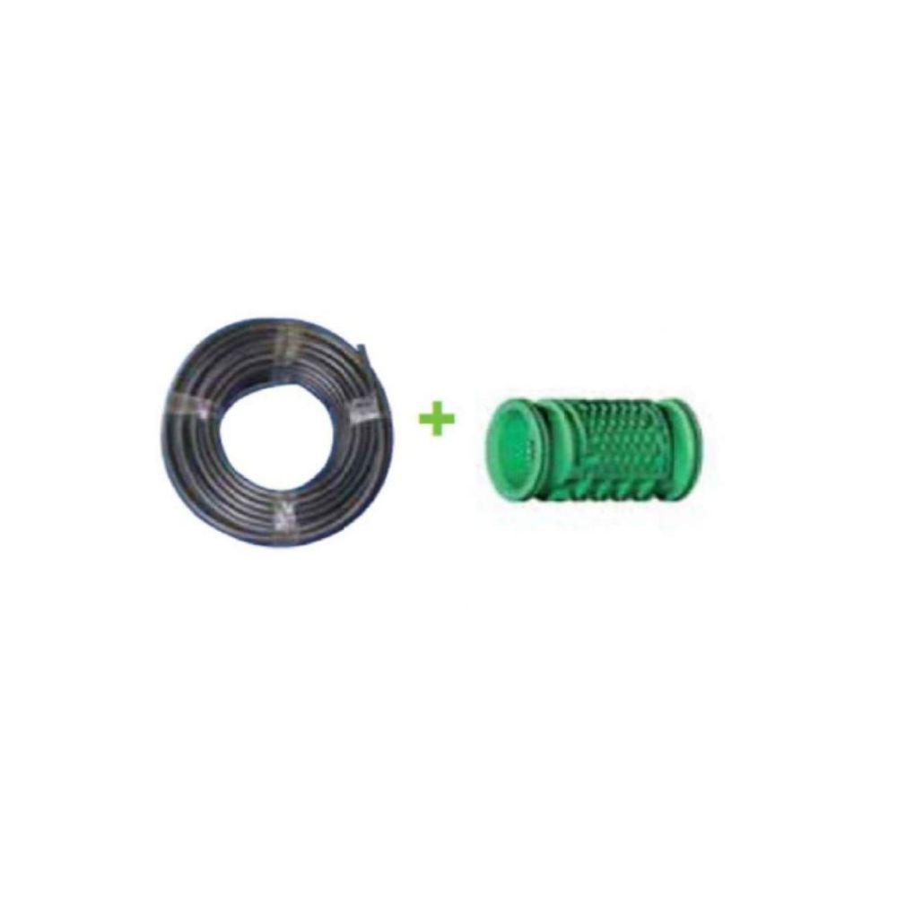 MTS. TUBO GOTEJADOR TURBULENTO PRETO D16X0.33X4L(R100)