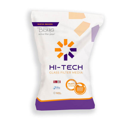 VIDRO FILTRO HI-TECH BIOME PACOTE 20 KG