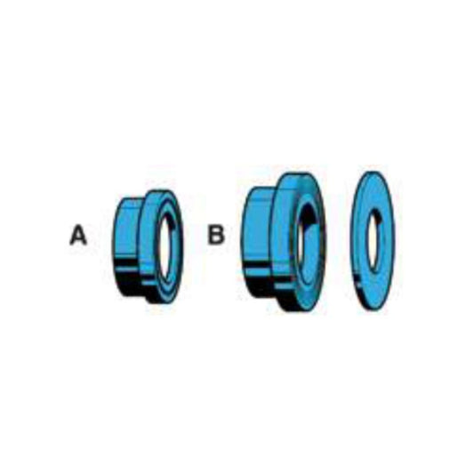 FLANGE DE POLIPROPILENO COM PONTO CRUZADO (PP-R) D.160 S.TOP/MANGA 