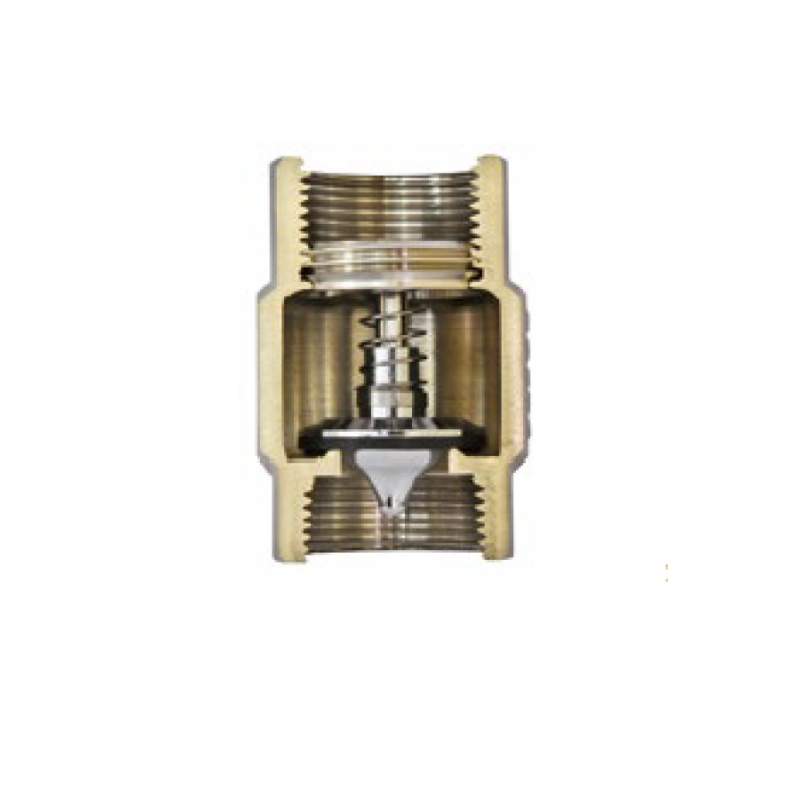 VÁLVULA DE RETENÇÃO COMPLETA PN30 LATÃO 3/4" HH-T.MAX.180ºC