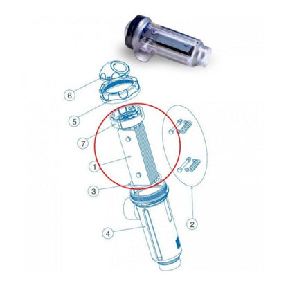 ELECTRODO PARA CLORADOR SALINO TECNO DT-12 (2012) R-459