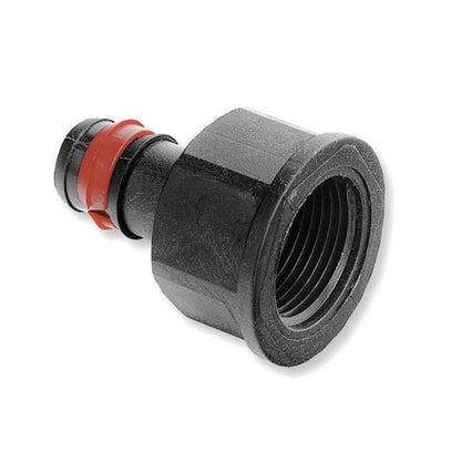 MANGA ROSCA FÊMEA COM ANEL DE SEGURANÇA D. 16MM * 3/4"