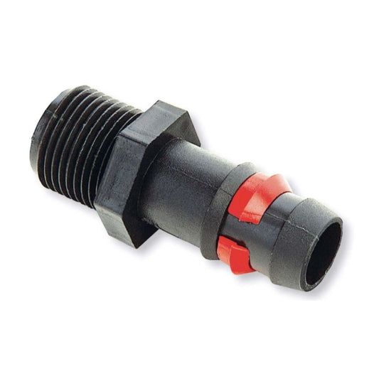 LINK DE ROSCA MACHO COM ANEL DE SEGURANÇA D. 16MM * 3/4"