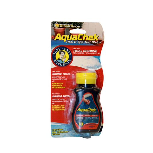 TIRAS VERMELHAS AQUACHECK. TOTAL BROMO+DUREZA+ALCALINIDADE+PH