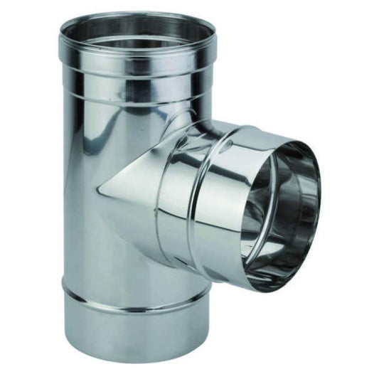 "T"90º S/COVER 316L D150 S/P 4022040