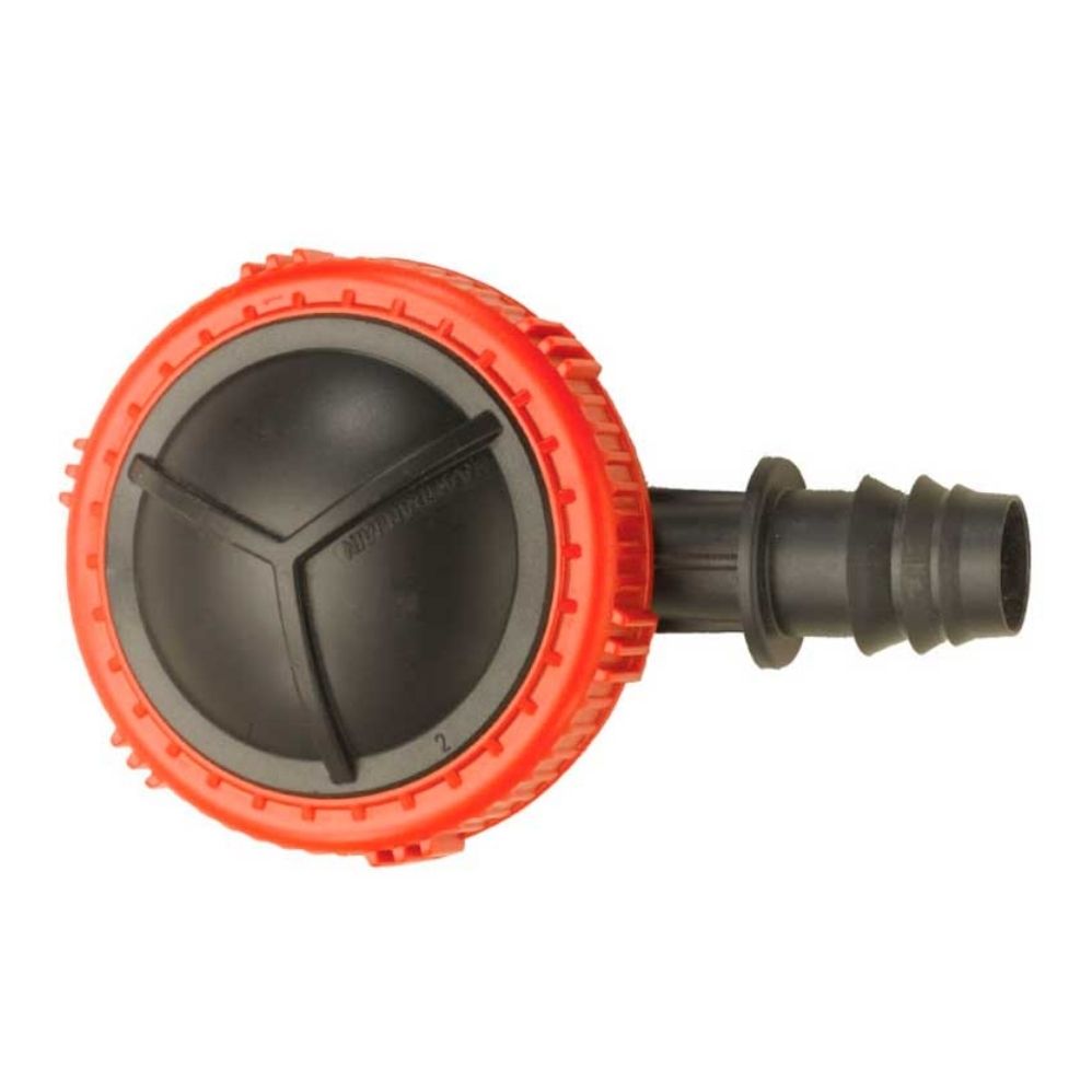 VÁLVULA DE LIMPEZA DE RAMO D.16 MM. COM LABIRINTO