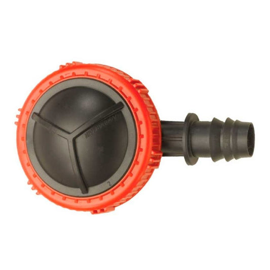 VÁLVULA DE LIMPEZA DE RAMO D.16 MM. COM LABIRINTO
